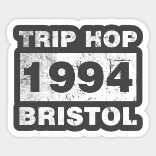 TRIP HOP 1994 BRISTOL Sticker